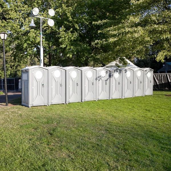 our team will work with you to determine the best location for the special event portable toilets based on the event layout and venue restrictions